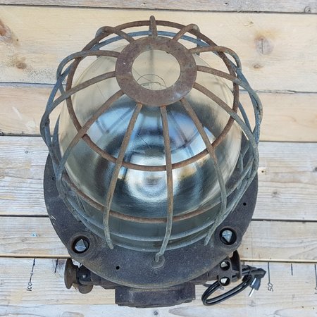 Antike industrial stehlampe - VI1