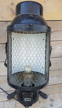 Stehlampe schwarz vintage - VI13
