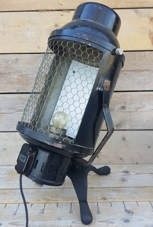 Stehlampe schwarz vintage - VI13