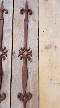 Gusseisen mauer kerzenhalter - OG8