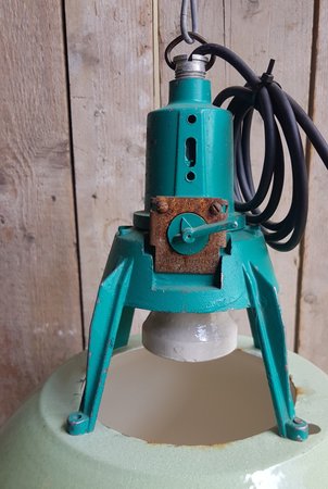 Industrie hĂ€ngeleuchte mintgrĂŒn - HI2