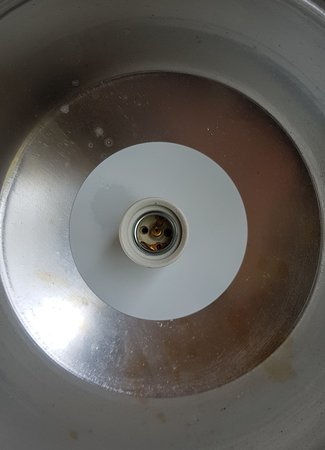Vintage fabriklampe - HI8