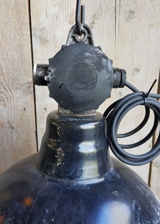 Pendelleuchte schwarz industrie - HI16