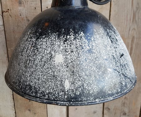 Pendelleuchte schwarz industrie - HI16
