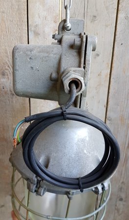 Antike industrielle hÀngelampe - HI17