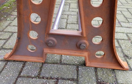Industrial gusseisen esstisch beine - TO1