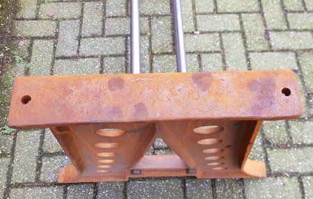 Industrial gusseisen esstisch beine - TO1