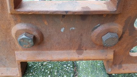 Industrial gusseisen esstisch beine - TO1