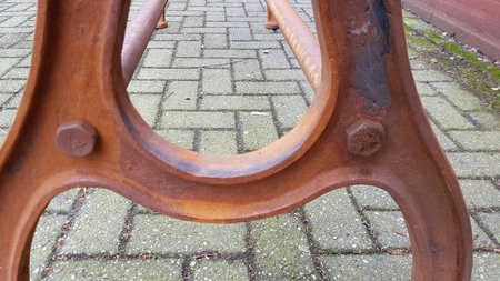 Industrial gusseisen esstisch gestell - TO2