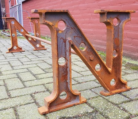 Industrial gusseisen couchtisch gestell - TO4