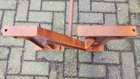 Industrial gusseisen couchtisch gestell - TO4