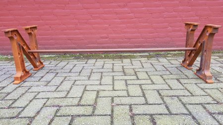 Industrial gusseisen couchtisch gestell - TO4