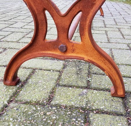 Industrial gusseisen couchtisch beine - TO5