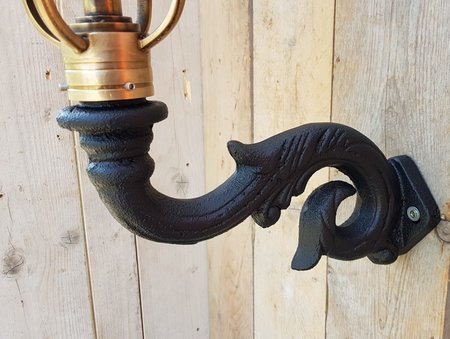Klassische quadratische kupfer wandlaterne - WK36