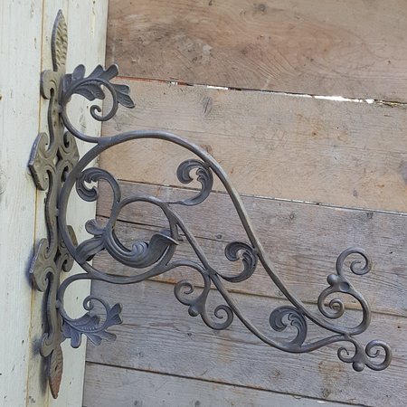 Jugendstil schmiedeeisen ladenschild - UB6