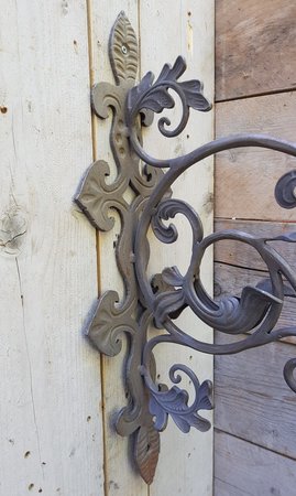 Jugendstil schmiedeeisen ladenschild - UB6