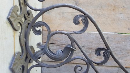 Jugendstil schmiedeeisen ladenschild - UB6