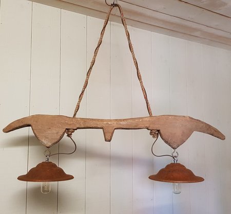 Pendelleuchte holz rustikal - HC9
