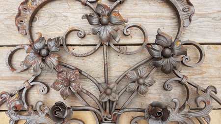 Jugendstil schmiedeeisen ornament - OS92