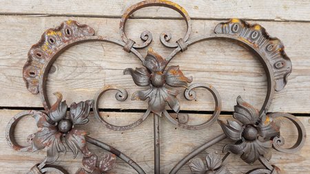 Jugendstil schmiedeeisen ornament - OS92