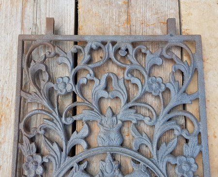 Gusseisen Fenstergitter Türgitter mit Pferden