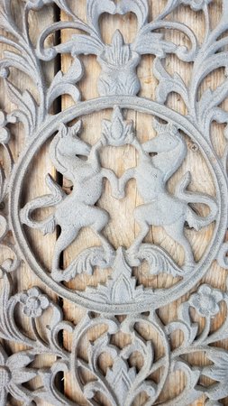 Gusseisen Fenstergitter Türgitter mit Pferden