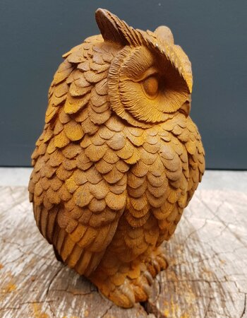Gusseisen Eule