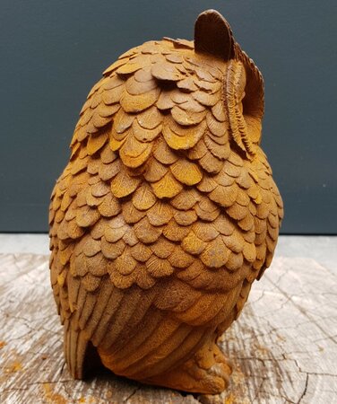 Gusseisen Eule