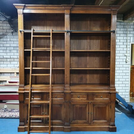 Eicholtz bibliothek bücherregal mit leiter