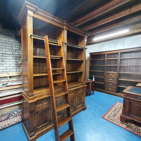 Eicholtz bibliothek bücherregal mit leiter