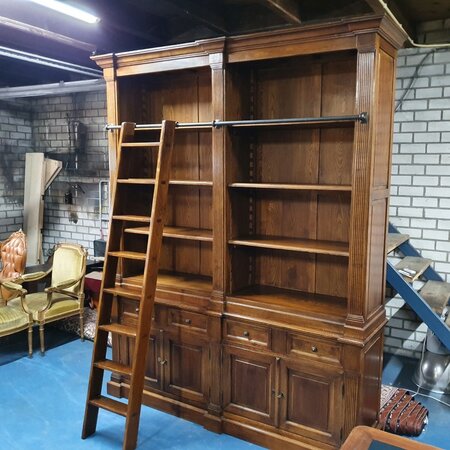 Eicholtz bibliothek bücherregal mit leiter