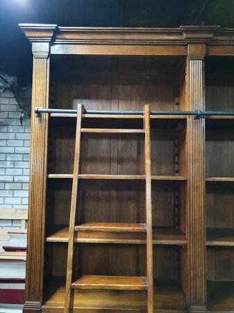 Eicholtz bibliothek bücherregal mit leiter
