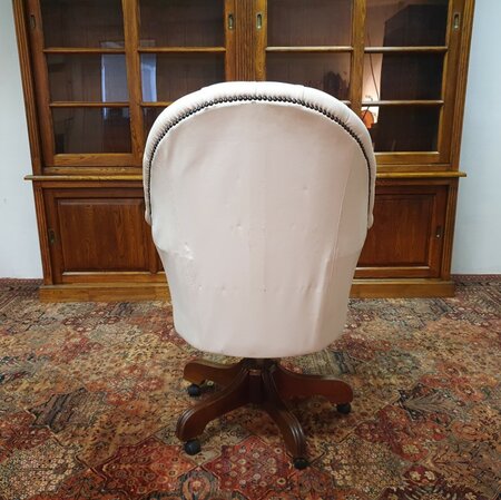 Antike Chesterfield Director chair bürostuhl weiß