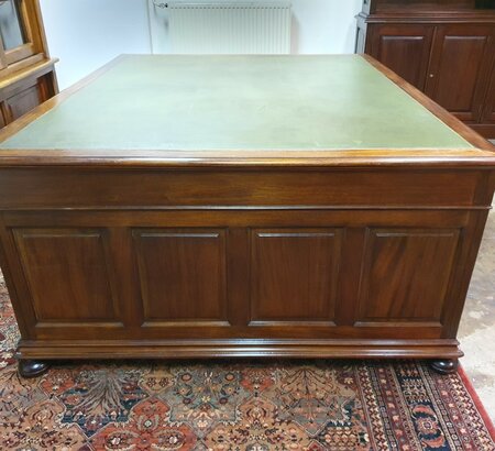 Antik Chesterfield mahagoni schreibtisch