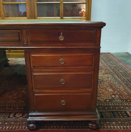Antik Chesterfield mahagoni schreibtisch