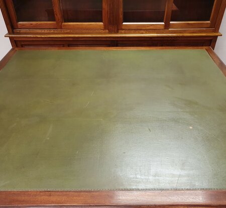 Antik Chesterfield mahagoni schreibtisch