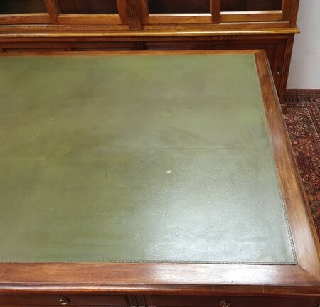 Antik Chesterfield mahagoni schreibtisch