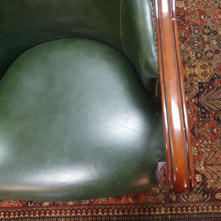 Englischer Chesterfield bürostuhl