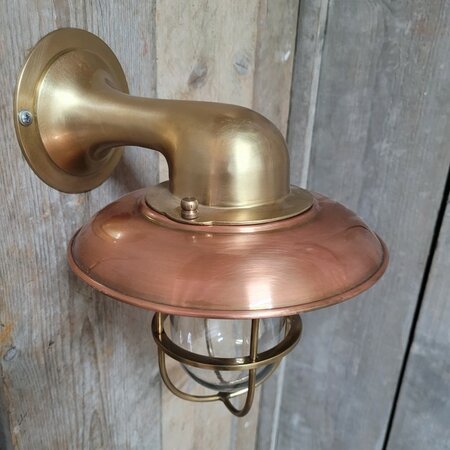 Klassische messing außenlampe - WM3