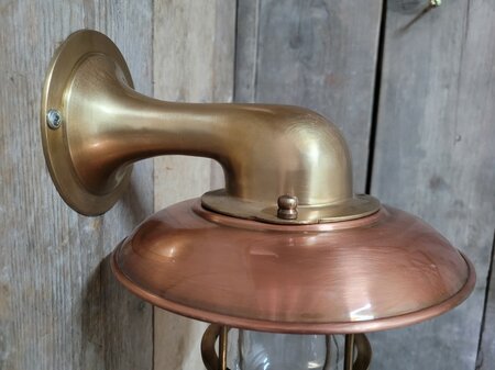 Klassische messing außenlampe - WM3