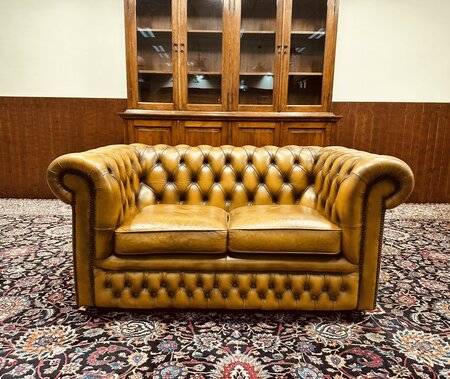 Springvale Chesterfield 2-sitzer sofa hellbraun
