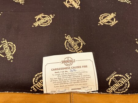 Springvale Chesterfield 2-sitzer sofa hellbraun