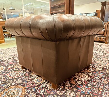 Rochester Chesterfield 1-sitzer sofa Dunkelbraun