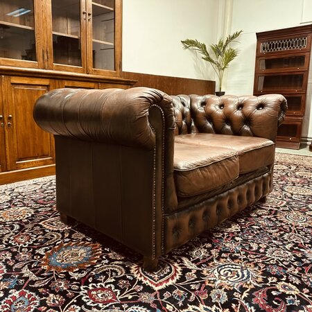 Bendic Chesterfield 2-sitzer sofa Dunkelbraun