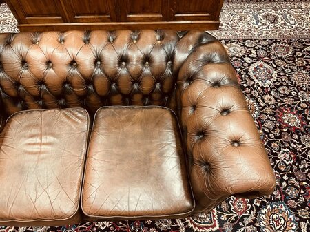 Bendic Chesterfield 2-sitzer sofa Dunkelbraun