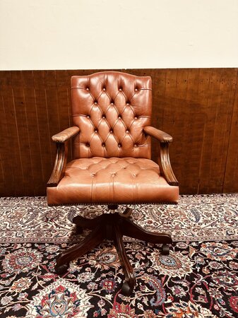 Chesterfield Gainsborough bürostuhl Bordeaux