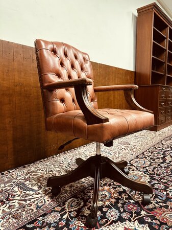 Chesterfield Gainsborough bürostuhl Bordeaux