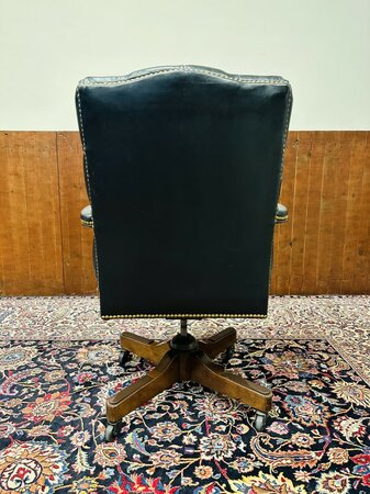 Klassisch Englisch Chesterfield Gainsborough bürostuhl Schwarz
