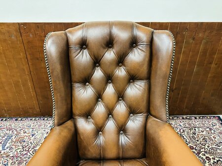 The Chesterfield Brand Director Stuhl Bureaustoel Braun
