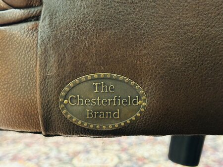 The Chesterfield Brand Director Stuhl Bureaustoel Braun